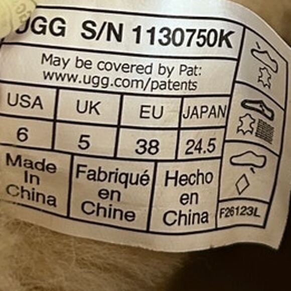 UGG Australia - Classic Ultra Mini - Boots - Brown - Women's - 7 - S/N 1130750K - Picture 9 of 10